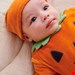  سرهمی نوزادی فانتزی طرح کدو