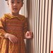 پیراهن گلدوزی استین بلند نارنجی next
